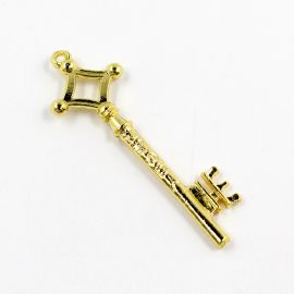 Pingente de Metal / 62x20mm - Umbanda - Chave (unidade)