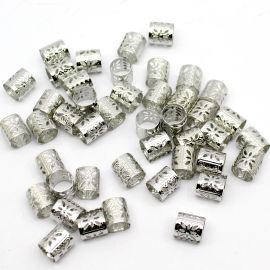 Terere de Aluminio / 10x10mm - (unidade)-Níquel