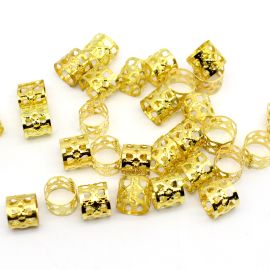 Terere de Aluminio / 10x11mm - (unidade)-Dourado