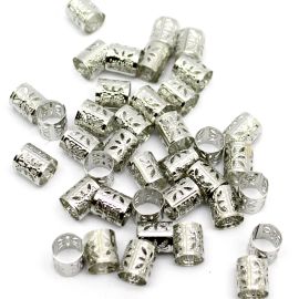 Terere de Aluminio / 9x8mm - (unidade)-Níquel