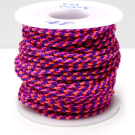 Fio Sintético / 2mm - Trançado (1 METRO) - Roxo