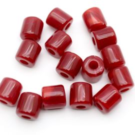 Conta Plástica Mesclada / 16x15mm - Tubo (10 gramas)