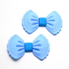 Aplique Emborrachado / 34x52mm - Laço (unidade) 