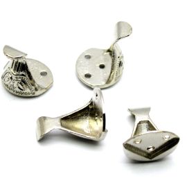 Pé Egípcio / 28x24mm - (unidade)-Níquel