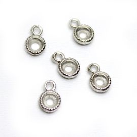 Pingente de Metal / 8mm - Para Ponto de Luz (unidade)