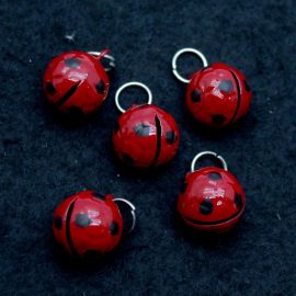 Pingente de Metal / 21x18mm - Guizo - Bola de Futebol (unidade)