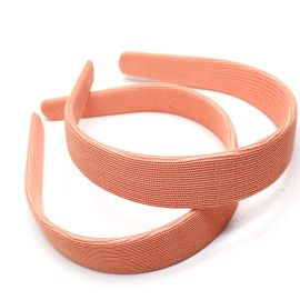 Tiara de Plástico Encapada / 30mm (unidade)