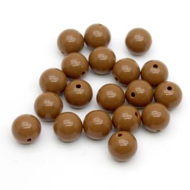 Bola de Plástico Leitoso-16mm (10 gramas)