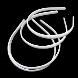 Tiara de Plastico 10mm / Para Cobrir - Fina (Unidade)