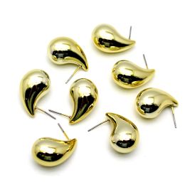 Pino de Brinco em Resina / 25x13mm - Gota (1 par)