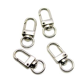 Fecho Mosquetão em Metal / 33x13mm - (unidade)