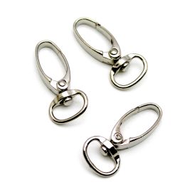 Fecho Mosquetão / 41x18mm - (unidade)-Níquel