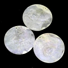 Casquinha de Madrepérola / 60mm - Redonda (unidade)