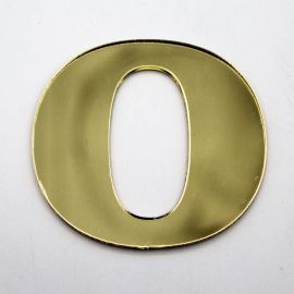 Letras de Acrílico / 4,5x5cm (P) - (UNIDADE) - Dourado - O