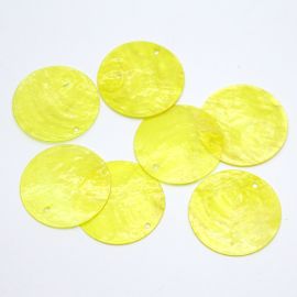 Casquinha de Madrepérola / 30mm - Redonda (unidade)