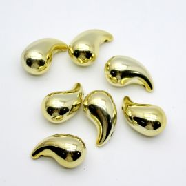Pingente de ABS / 30x17mm - Gota (UNIDADES)