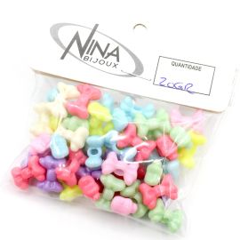 Mix Multicolorido / 11x14mm - Laço (20 gramas)