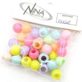 Mix Multicolorido Leitoso / 12mm - Barril (20 gramas)