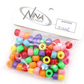 Mix Multicolorido Leitoso / 9mm - Barril (20 gramas)