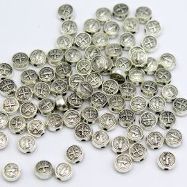 Entremeio de Metal / 7mm - São Bento (unidade) - Níquel