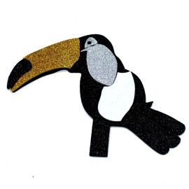 Kit de E.V.A com Glitter / 12,5x10,5cm - Tucano (unidade)