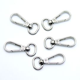 Fecho Mosquetão de Metal / 44x19mm - (unidade)