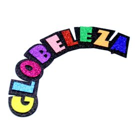 Kit de E.V.A com Glitter / 4x20cm - Globeleza (Kit)
