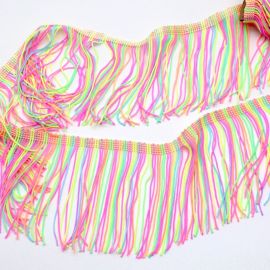 Franja de Linha / 15cm - Multicolorida (1 Metro)