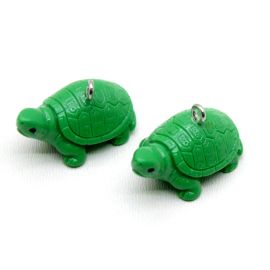 Pingente de Resina / 27x17mm - Tartaruga (Unidade)