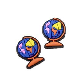 Aplique Emborrachado / 29x21mm - Volta às Aulas - Globo Terrestre (unidade)