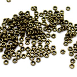 Entremeio de Plástico ABS / 6mm - MIni Disco (10 gramas)