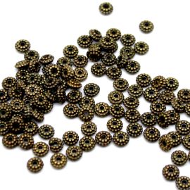 Entremeio de Plástico ABS / 8mm - Mini Disco (10 gramas)