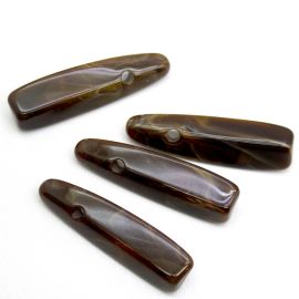 Pingente de Plástica Mesclado / 67x19mm - Palito (18 gramas)