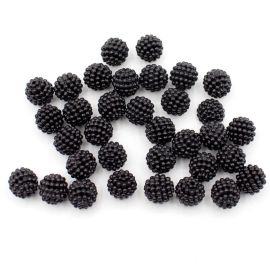 Conta Plástica / 10mm - Bola Amora (10 gramas)