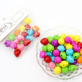 Mix Multicolorido Leitoso / 16X13mm - Morango (20 gramas)