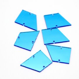 Acrílico Espelhado com Furo / 30x20mm - Print Glass (30 unidades)