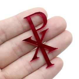 Aplique de Acrílico / 4,5x2,5cm - PX - 1° Comunhão (Unidade)