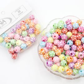 Mix Multicolorido / 10mm - Bola de Futebol (20 gramas)