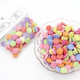 Mix Multicolorido / 11mm - Flor (20 gramas)