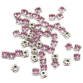 Strass Engrampado para Costura / ss28 - (50 unidades)