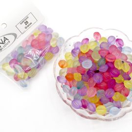 Mix Multicolorido / 11x10mm - Fosco - Azeitona (20 gramas)