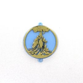 Entremeio de Acrílico 40mm / Afro Religioso - Iemanjá (unidade)