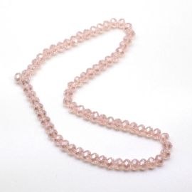 Rondela de Vidro 12mm / Transparente Furta-Cor (1 Fio)