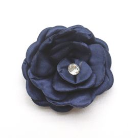 Flor de Tecido Cetim / 8cm (unidade)