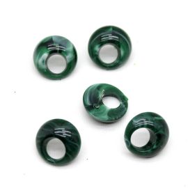 Pino de Brinco em Resina / 20mm - Mesclado - Redondo (1 par)