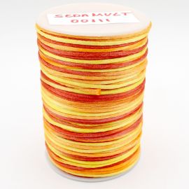 Fio de Seda 2mm - Multicolorido - (1 METRO)