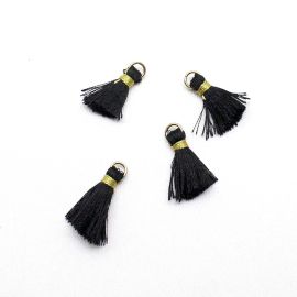 Pingente Tassel / 2cm - Argolinha Dourada (PAR)