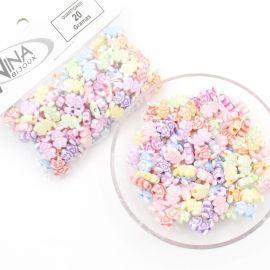 Mix Multicolorido / 10x9mm - Sapinho (20 gramas)