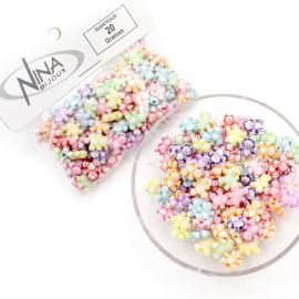 Mix Multicolorido / 10x8mm - Urso (20 gramas)