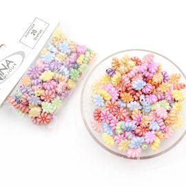 Mix Multicolorido / 8x11mm - Florzinha (20 gramas)